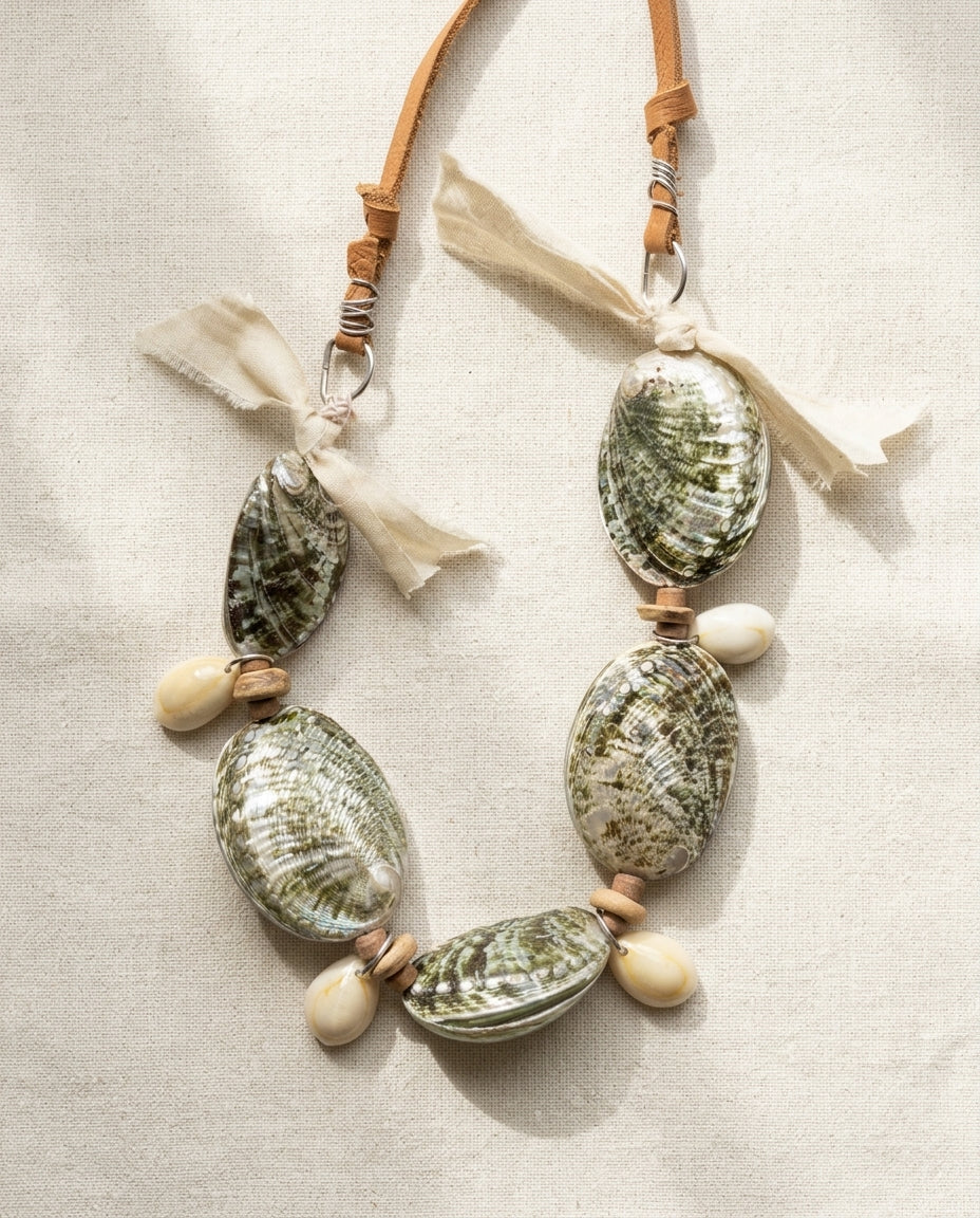 Statement Necklace — Artistic Flat Lay | Generated by Modelize