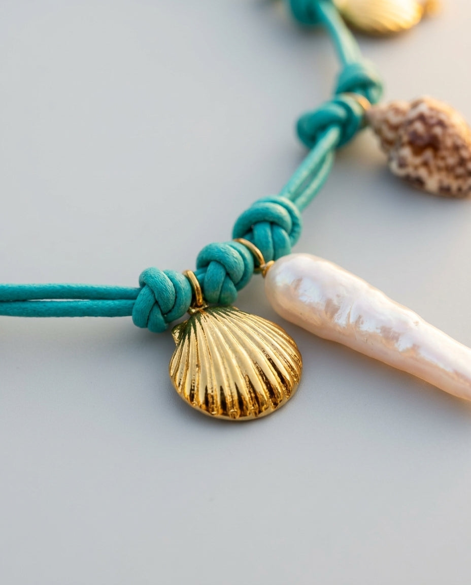 Necklace — Glint of Gold Detail | Generated by Modelize