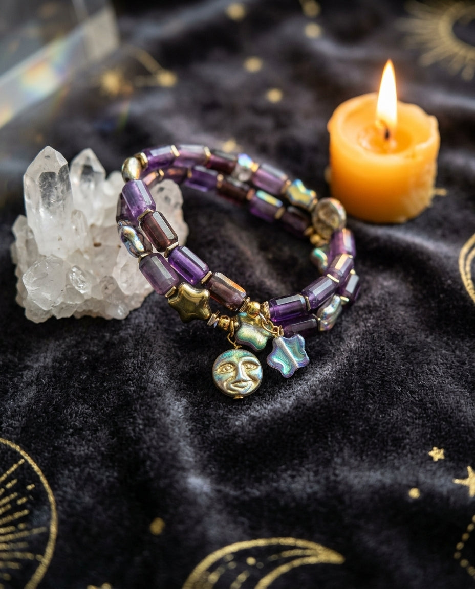Stretch bracelet — Celestial Lifestyle Scene | Generated by Modelize