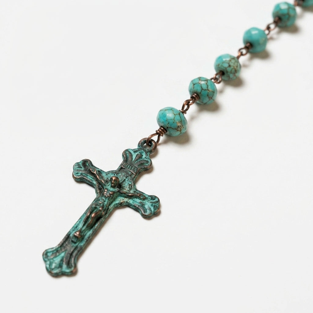 Rosary necklace — Craftsmanship Detail | Generated by Modelize