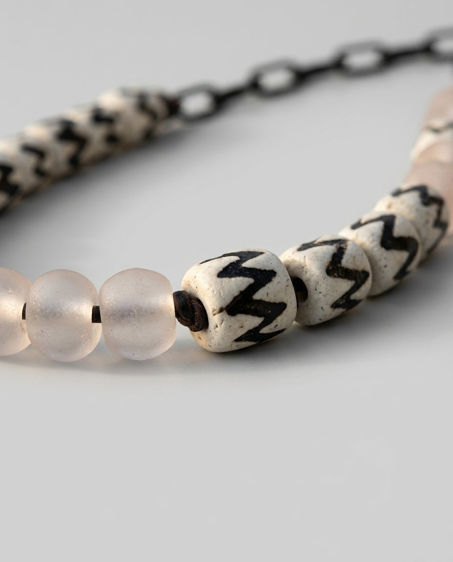 Multi-strand necklace — Texture & Bead Detail | Generated by Modelize