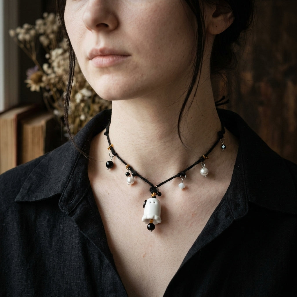 Choker necklace — Lifestyle - Jewelry Styled | Generated by Modelize